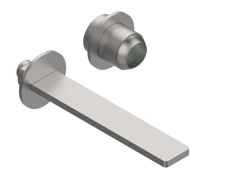 Zazzeri Q316 Built-in Washbasin Spout 180mm with Small Trim