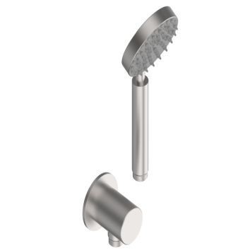 Zazzeri 90mm Handshower and Wall Elbow (Requires Slide Rail & Hose)