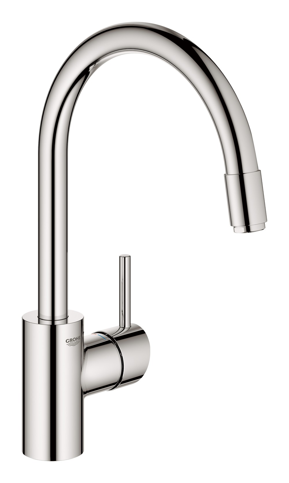 GROHE Concetto Gooseneck Pull-Out Kitchen Mixer