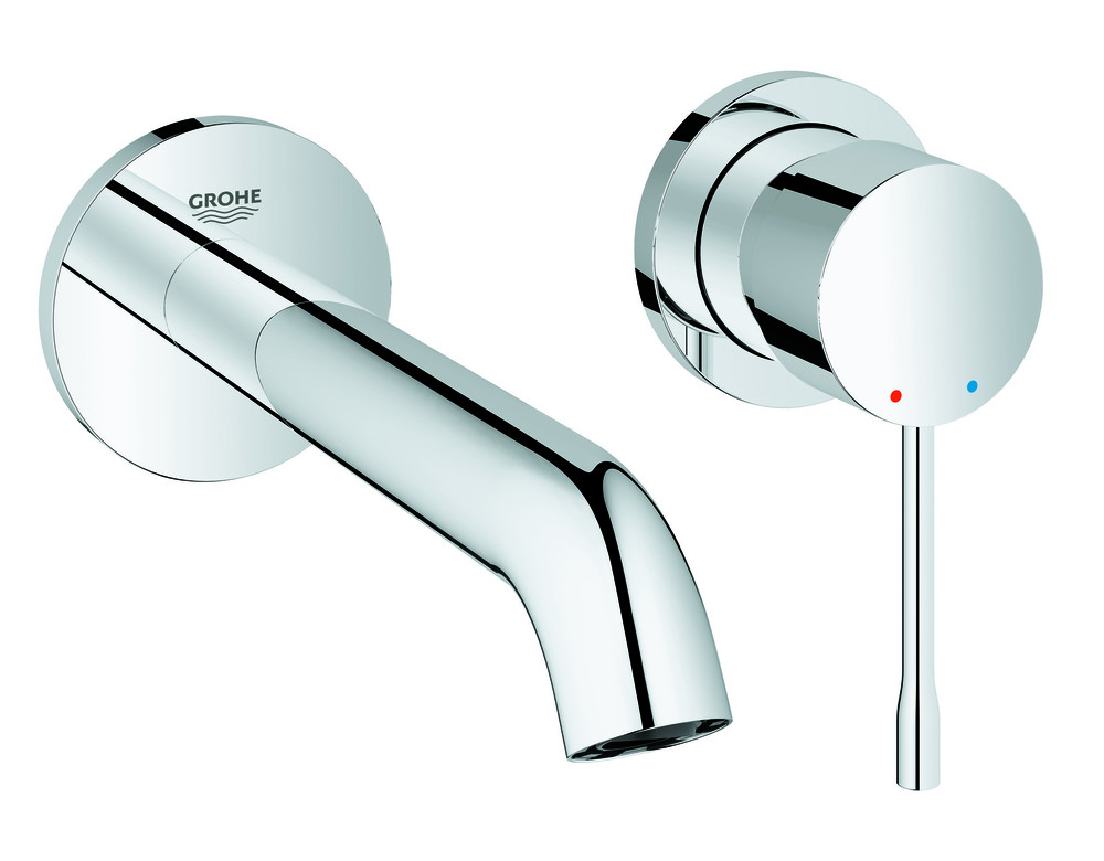GROHE Essence Wall Basin Mixer Trim With 183mm Spout