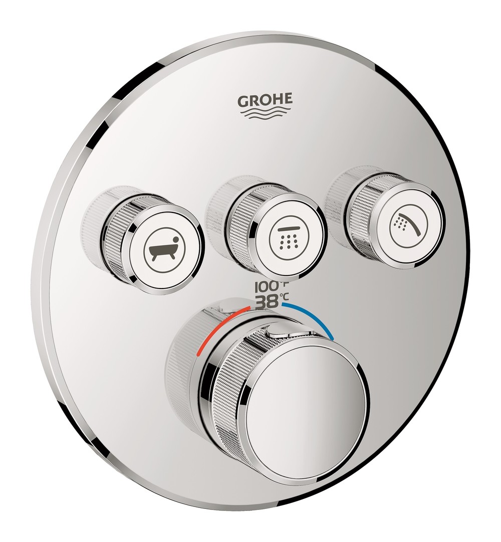 GROHE Grohtherm SmartControl Thermostat 3 Button
