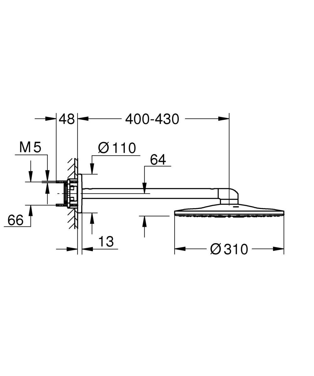 GROHE Rainshower SmartActive Dual Shower