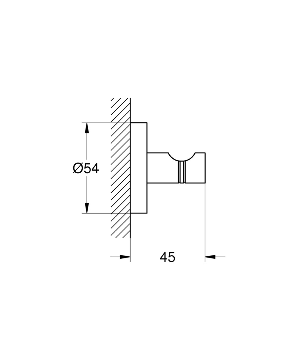 GROHE Essentials Robe Hook