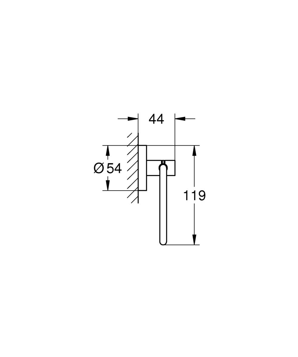 GROHE Essentials Toilet Roll Holder